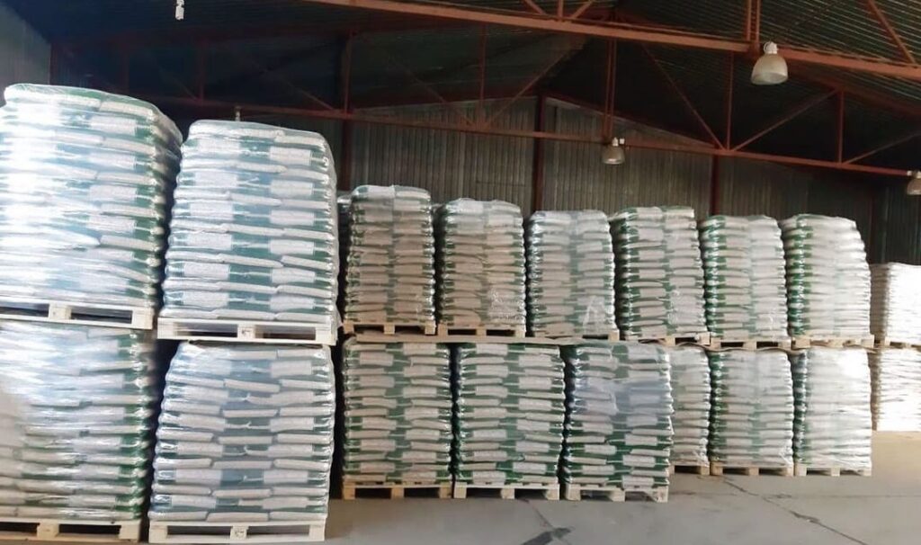 pine pellet bulk
